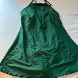 Kona Sol Green Halter One Piece Swim